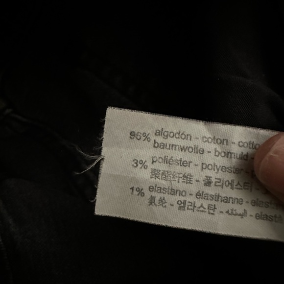 Zara, Re-Worked! Lightly Worn Faded Black Legging Jeans - Size 10 - Picture 8 of 8